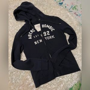 Abercrombie Navy Blue Hoodie
